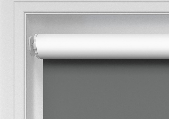 Rimini (Blackout), Storm Cloud - Twist&Fit Roller Blind - Image 10